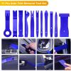 imageGOOACC 40Pcs Trim Removal ToolAuto Terminal Removal Key ToolAuto Clip Pliers Stereo Removal ToolsCar Upholstery Repair Removal KitPrecision Hook and Pick SetWiring ThreaderCar Film ScrapeYellowBlue