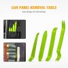 imageGOOACC Auto Trim Removal Tool Kit NoScratch Tool Kit for Car Audio Dash Window Molding4PCS Green