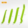 imageGOOACC Auto Trim Removal Tool Kit NoScratch Tool Kit for Car Audio Dash Window Molding4PCS Green