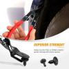 imageGOOACC Car PanelUpholstery Remover Ergonomic Stainless Steel Fastener Remover  Easily Removes Plastic Fasteners Reduces Damage to Panels and Loss of Clips YellowRed