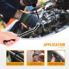 imageGOOACC Car PanelUpholstery Remover Ergonomic Stainless Steel Fastener Remover  Easily Removes Plastic Fasteners Reduces Damage to Panels and Loss of Clips YellowBlack