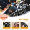 imageGOOACC Car PanelUpholstery Remover Ergonomic Stainless Steel Fastener Remover  Easily Removes Plastic Fasteners Reduces Damage to Panels and Loss of Clips YellowYellow