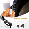 imageGOOACC Car PanelUpholstery Remover Ergonomic Stainless Steel Fastener Remover  Easily Removes Plastic Fasteners Reduces Damage to Panels and Loss of Clips YellowYellow