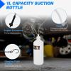 imageGOOACC Brake Bleeder Kit 3L Pneumatic Brake Bleeder Vacuum Pump One Person Brake Clutch Pressure Bleeder Flush Kit with 3L Fluid Extractor 1L Refilling Bottle 18PCS Adapters Brake System Bleeding Tool3L Brake Bleeder1L Bottle