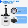 imageGOOACC Brake Bleeder Kit 3L Pneumatic Brake Bleeder Vacuum Pump One Person Brake Clutch Pressure Bleeder Flush Kit with 3L Fluid Extractor 1L Refilling Bottle 18PCS Adapters Brake System Bleeding Tool3L Brake Bleeder1L Bottle