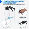 imageGOOACC Brake Bleeder Kit 3L Pneumatic Brake Bleeder Vacuum Pump One Person Brake Clutch Pressure Bleeder Flush Kit with 3L Fluid Extractor 1L Refilling Bottle 18PCS Adapters Brake System Bleeding Tool1L Pneumatic Brake Bleeder