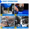 imageGOOACC Brake Bleeder Kit 3L Pneumatic Brake Bleeder Vacuum Pump One Person Brake Clutch Pressure Bleeder Flush Kit with 3L Fluid Extractor 1L Refilling Bottle 18PCS Adapters Brake System Bleeding Tool3L Brake Bleeder1L Bottle