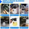 imageGOOACC Brake Bleeder Kit 3L Pneumatic Brake Bleeder Vacuum Pump One Person Brake Clutch Pressure Bleeder Flush Kit with 3L Fluid Extractor 1L Refilling Bottle 18PCS Adapters Brake System Bleeding Tool1L Pneumatic Brake Bleeder