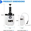 imageGOOACC Brake Bleeder Kit 3L Pneumatic Brake Bleeder Vacuum Pump One Person Brake Clutch Pressure Bleeder Flush Kit with 3L Fluid Extractor 1L Refilling Bottle 18PCS Adapters Brake System Bleeding Tool3L Brake Bleeder1L Bottle