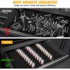 imageGOOACC Magnetic Socket Organizer 14quot 38quot 12quot Socket Holder Set with 40 360 Swivel Clips Heavy Duty Aluminum Socket Rail Organizer for Tool Box Drawer 3 Pieces Drive Magnetic Socket Rails Holders