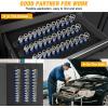 imageGOOACC Socket Organizer ABS Socket Holder Set 14quot 38quot 12quot Drive Socket Rail Holders Stores up 129 Clips Impact Sockets Organizers Rails for Tool Box Drawer 9 Piece Blue Red BlackClip Rail 1PC 12 Blue