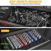 imageGOOACC Socket Organizer ABS Socket Holder Set 14quot 38quot 12quot Drive Socket Rail Holders Stores up 129 Clips Impact Sockets Organizers Rails for Tool Box Drawer 9 Piece Blue Red BlackClip Rail 9PC 143812 Blue Red Black