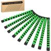 imageGOOACC Socket Organizer ABS Socket Holder Set 14quot 38quot 12quot Drive Socket Rail Holders Stores up 129 Clips Impact Sockets Organizers Rails for Tool Box Drawer 9 Piece Green