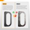 imageGOOACC 6Inch Oval Trailer Tail Light 2PCS 10LED Red Stop Brake Turn Signals Lights wSurface Mount Grommets Plugs Mounting Brackets IP67 Waterproof for Truck RV Tractor