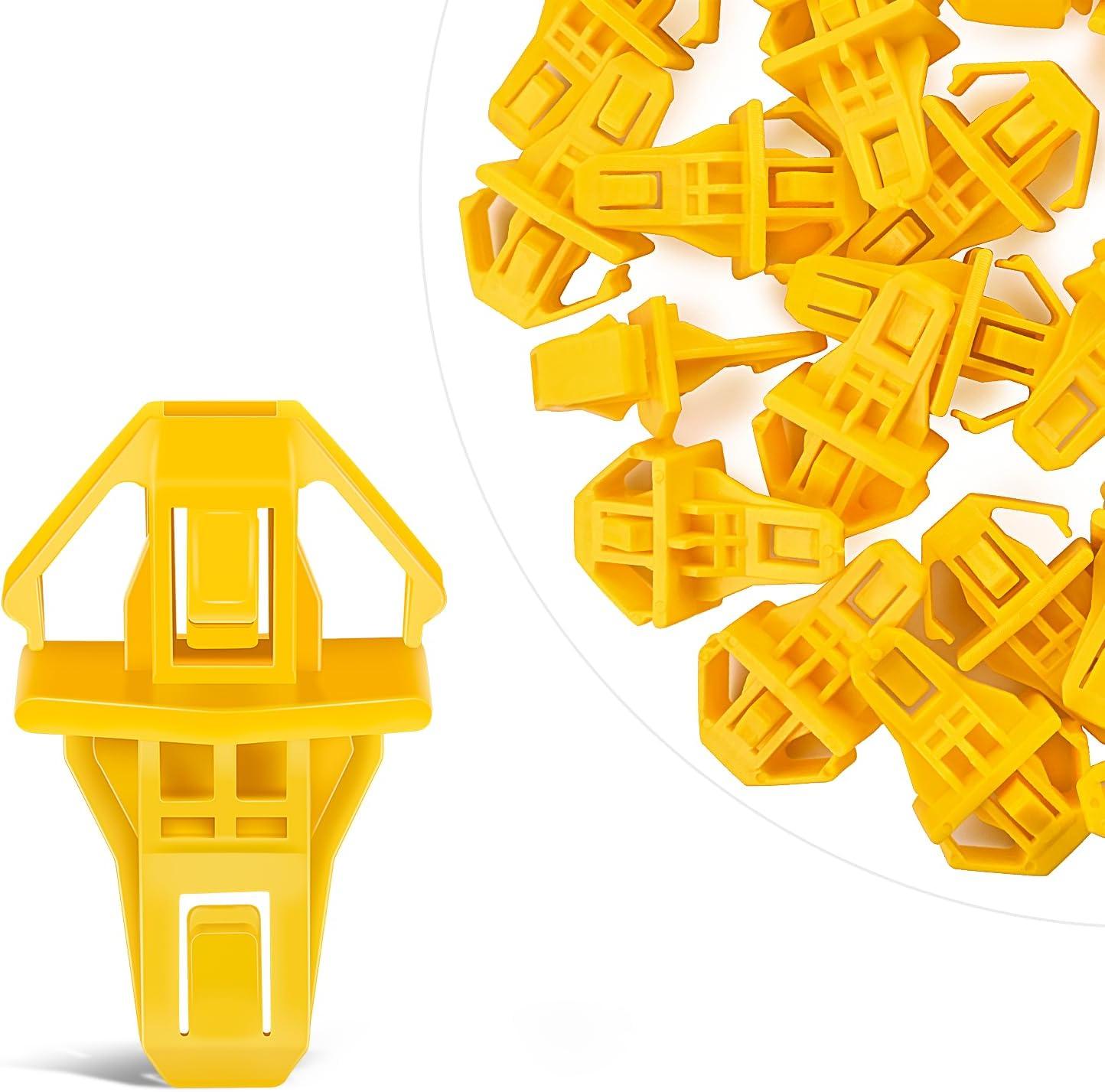 imageGOOACC 100Pcs Engine Cowl Bumper Fender Clips Replace Nissan 0155305323 Mazda L33X13209 Infiniti FX35 FX45 G25 G35 G37 Nissan 2003 on with 1PC Fastener Remover50Pcs 19mm Clips