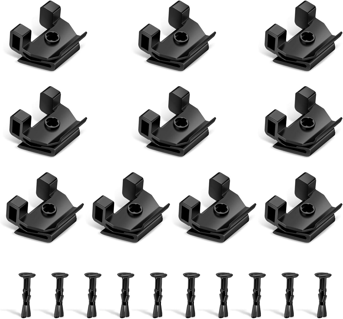 imageGOOACC 100Pcs Engine Cowl Bumper Fender Clips Replace Nissan 0155305323 Mazda L33X13209 Infiniti FX35 FX45 G25 G35 G37 Nissan 2003 on with 1PC Fastener Remover20Sets LexusToyota Clips