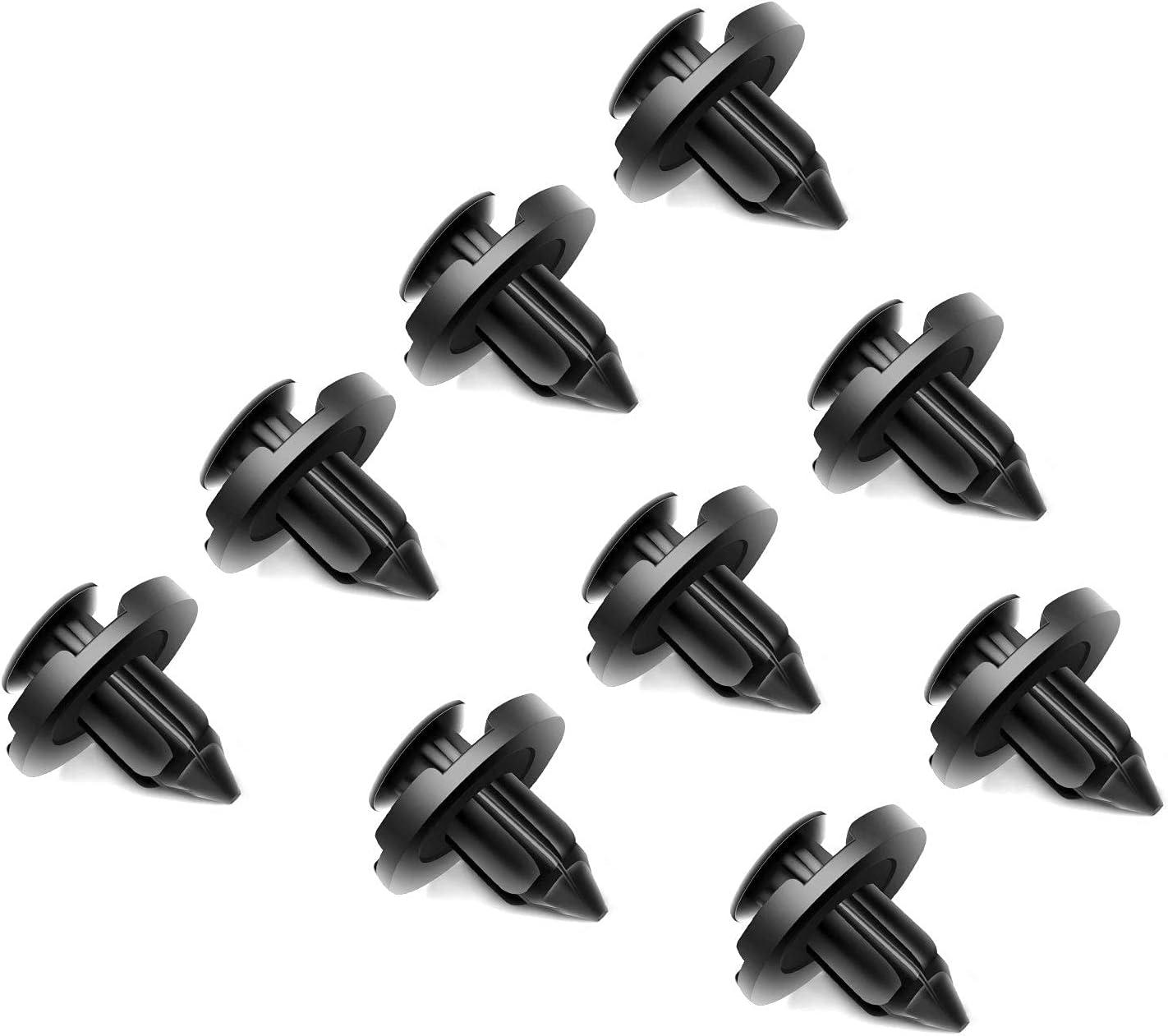 imageGOOACC 100Pcs Engine Cowl Bumper Fender Clips Replace Nissan 0155305323 Mazda L33X13209 Infiniti FX35 FX45 G25 G35 G37 Nissan 2003 on with 1PC Fastener Remover50Pcs Clips Infiniti Nissan