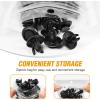 imageGOOACC 100Pcs Engine Cowl Bumper Fender Clips Replace Nissan 0155305323 Mazda L33X13209 Infiniti FX35 FX45 G25 G35 G37 Nissan 2003 on with 1PC Fastener Remover50Pcs 8mm Clips