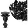 imageGOOACC 100Pcs Engine Cowl Bumper Fender Clips Replace Nissan 0155305323 Mazda L33X13209 Infiniti FX35 FX45 G25 G35 G37 Nissan 2003 on with 1PC Fastener Remover50Pcs Clips Honda