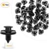 imageGOOACC 100Pcs Engine Cowl Bumper Fender Clips Replace Nissan 0155305323 Mazda L33X13209 Infiniti FX35 FX45 G25 G35 G37 Nissan 2003 on with 1PC Fastener Remover50Pcs Clips Infiniti Nissan