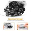 imageGOOACC 100Pcs Hood Insulation Retainer Clips OEM Replacement 4878883AA Compatible with Jeep Grand Cherokee Dodge Ram Chrysler Plymouth with 1PC Fastener Remover100Pcs Clips 8mmRemover