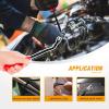 imageGOOACC 100Pcs Hood Insulation Retainer Clips OEM Replacement 4878883AA Compatible with Jeep Grand Cherokee Dodge Ram Chrysler Plymouth with 1PC Fastener Remover100Pcs Clips 8mmRemover