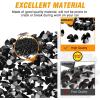 imageGOOACC 100Pcs Hood Insulation Retainer Clips OEM Replacement 4878883AA Compatible with Jeep Grand Cherokee Dodge Ram Chrysler Plymouth with 1PC Fastener Remover100Pcs Clips Remover