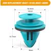 imageGOOACC 100pcs Trim Door Panel Retainer Clips Sienna Corolla Camry Tacoma Tundra Sequoia Matrix Prius RAV4 Scion Avalon Land Cruiser Replace 904671018890467A0005 9mm Hole100 Clips  Fastener Remover