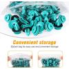 imageGOOACC 100pcs Trim Door Panel Retainer Clips Sienna Corolla Camry Tacoma Tundra Sequoia Matrix Prius RAV4 Scion Avalon Land Cruiser Replace 904671018890467A0005 9mm Hole100 Clips  Fastener Remover