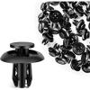 imageGOOACC 100Pcs Engine Cowl Bumper Fender Clips Replace Nissan 0155305323 Mazda L33X13209 Infiniti FX35 FX45 G25 G35 G37 Nissan 2003 on with 1PC Fastener Remover50Pcs 8mm Clips