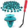 imageGOOACC 100pcs Trim Door Panel Retainer Clips Sienna Corolla Camry Tacoma Tundra Sequoia Matrix Prius RAV4 Scion Avalon Land Cruiser Replace 904671018890467A0005 9mm Hole100 Clips  Fastener Remover