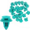 imageGOOACC 100pcs Trim Door Panel Retainer Clips Sienna Corolla Camry Tacoma Tundra Sequoia Matrix Prius RAV4 Scion Avalon Land Cruiser Replace 904671018890467A0005 9mm Hole50 Clips