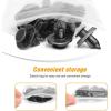 imageGOOACC 100 Pcs Clips Bumper Fastener Rivet OEM Replacement for Infiniti 19972012 Nissan 19982015 0155309321 Nylon 8mm PushType Retainer 1PC Fastener Remover