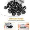 imageGOOACC 100PCS GRC45 Fender Rivet Clips91503SZ3003 10mm1PC Bonus Fastener Remover for Honda and Acura