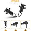 imageGOOACC 100PCS Nylon PushType Automotive Clips Rivet Retainer Fender Bumper Fasteners for Toyota 5216102020 9mm1PC Bonus Remover