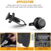 imageGOOACC 100PCS Nylon PushType Automotive Clips Rivet Retainer Fender Bumper Fasteners for Toyota 5216102020 9mm1PC Bonus Remover