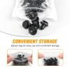 imageGOOACC 100pcs Fender Flare Clips Compatible for Toyota 4Runner FJ Cruiser Highlander RAV4 Tacoma Replace 7549535010 753973501025Pcs 8mm Clips