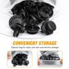 imageGOOACC 100pcs Fender Flare Clips Compatible for Toyota 4Runner FJ Cruiser Highlander RAV4 Tacoma Replace 7549535010 753973501050Pcs 8mm Clips