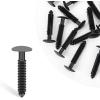imageGOOACC License Plate Screw Kit Stainless Steel Screws with Nylon Nuts for Fastening Front and Back License Plates on Cars SUVs Trucks 3907444 15614745 4755299 Set of 1020Pcs 75mm Clips