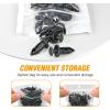 imageGOOACC License Plate Screw Kit Stainless Steel Screws with Nylon Nuts for Fastening Front and Back License Plates on Cars SUVs Trucks 3907444 15614745 4755299 Set of 1050Pcs 8mm Clips