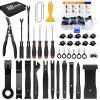 88Pcs Clips Removal Kit Black