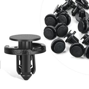 imageGOOACC 100pcs Fender Flare Clips Compatible for Toyota 4Runner FJ Cruiser Highlander RAV4 Tacoma Replace 7549535010 753973501025Pcs 8mm Clips