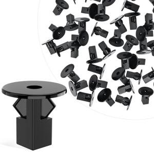 imageGOOACC 100pcs Fender Flare Clips Compatible for Toyota 4Runner FJ Cruiser Highlander RAV4 Tacoma Replace 7549535010 753973501040Pcs Fender Liner Clips