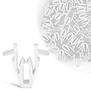 imageGOOACC 100pcs Fender Flare Clips Compatible for Toyota 4Runner FJ Cruiser Highlander RAV4 Tacoma Replace 7549535010 753973501050Pcs Body Pillar Garnish Moulding Clip