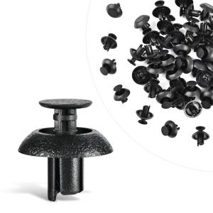 imageGOOACC 100pcs Fender Flare Clips Compatible for Toyota 4Runner FJ Cruiser Highlander RAV4 Tacoma Replace 7549535010 753973501050Pcs Cover Grille Clips