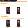 imageGOOACC 6 Pack Rocker Switches with Night Glow Stickers 5 PIN SPST Rocker Switches with Red Backlit 12V 24V Toggle Switches for Cars Trucks RVs Boats Auto Motorcycles2 Years WarrantyRed