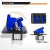 imageGOOACC Heavy Duty Rocker Toggle 15A 250V 20A 125V SPST 2Pin ON Off Switch Metal Bat Waterproof Boot Cap Cover5 Pack 2 Years Warranty3Gang Switch Panel Blue