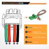 imageGOOACC LED Light BAR Push Button Switch 12V ON Off Switch with Connector Wire Kit 154quot x 083quot Replacement for Toyota Tacoma Tundra 4Runner FJ Cruiser Hilux Fortuner 2 Years WarrantyLED LIGHT BAR
