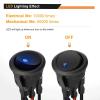 imageGOOACC 12PCS Round Toggle LED Switch DC12V 20A Rocker SPST Switch On Off Control Blue Green Yellow Red for Cars Trucks Boats RVs 2 Years Warranty8Pcs Switch Wiring Harness