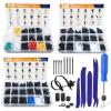 image:imageGOOACC 330Pcs Trim Removal Tool Auto Push Pin Bumper Retainer Clip Set Fastener Terminal Remover Tool Adhesive Cable Clips Pry Kit Car Panel Radio Removal Auto Clip Pliers Blue1220Pcs Clips  95Remover
